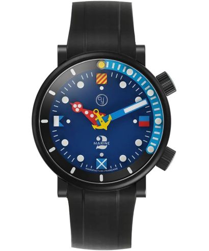 Hodinky pánské Yema Silberstein Marine Automatic Titanium Limited Edition SET