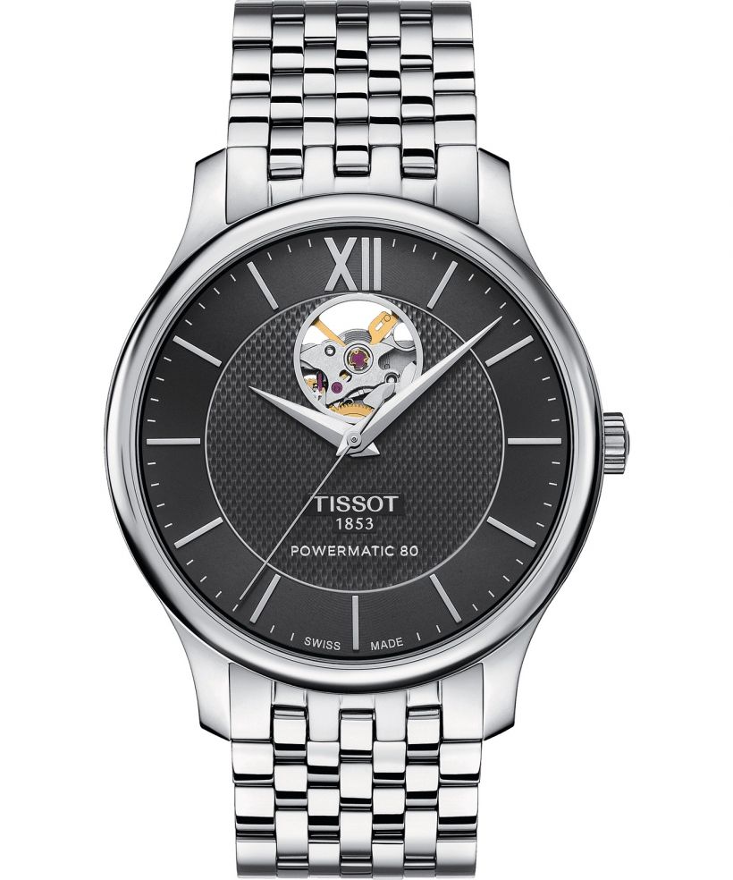 Pánské hodinky Tissot Tradition Powermatic 80 Open Heart