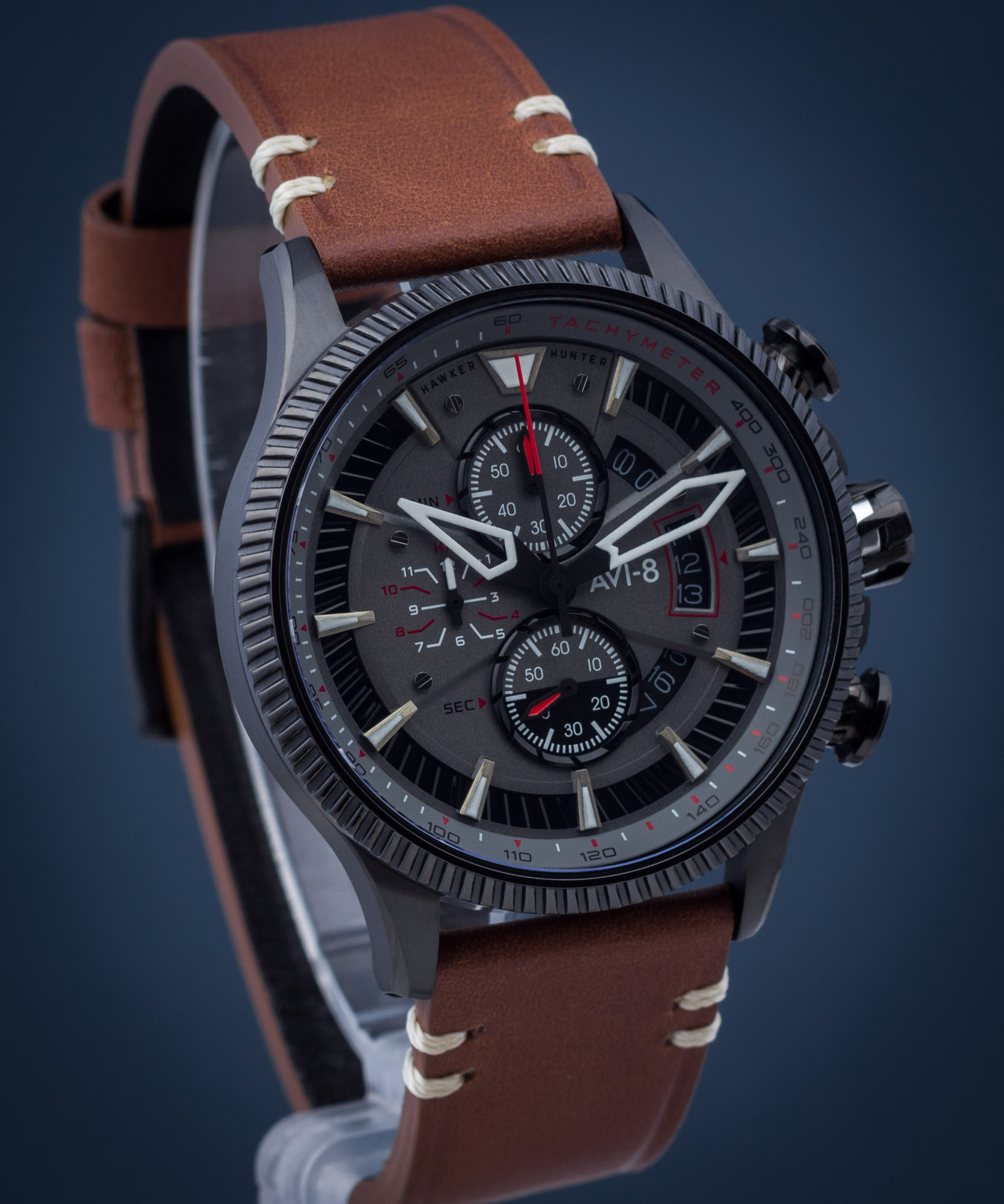AVI-8 Orologio Hawker Hunter Avon Automatic AV-4078-11