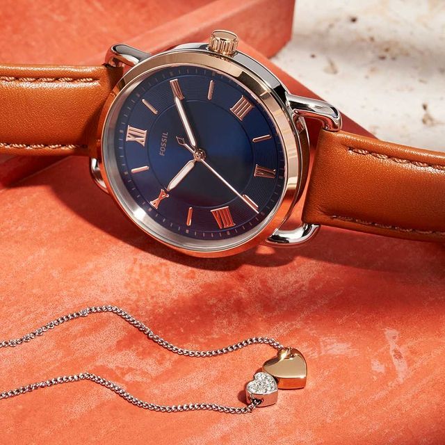 Dámské hodinky Fossil Copeland Gift Set ES4913SET