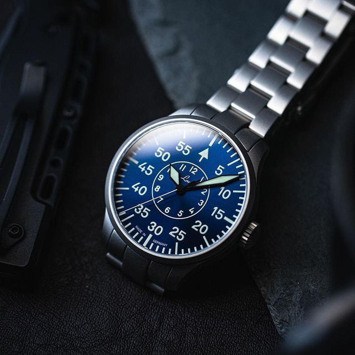 Hodinky pánské Laco Aachen 39 Blaue Stunde Automatic