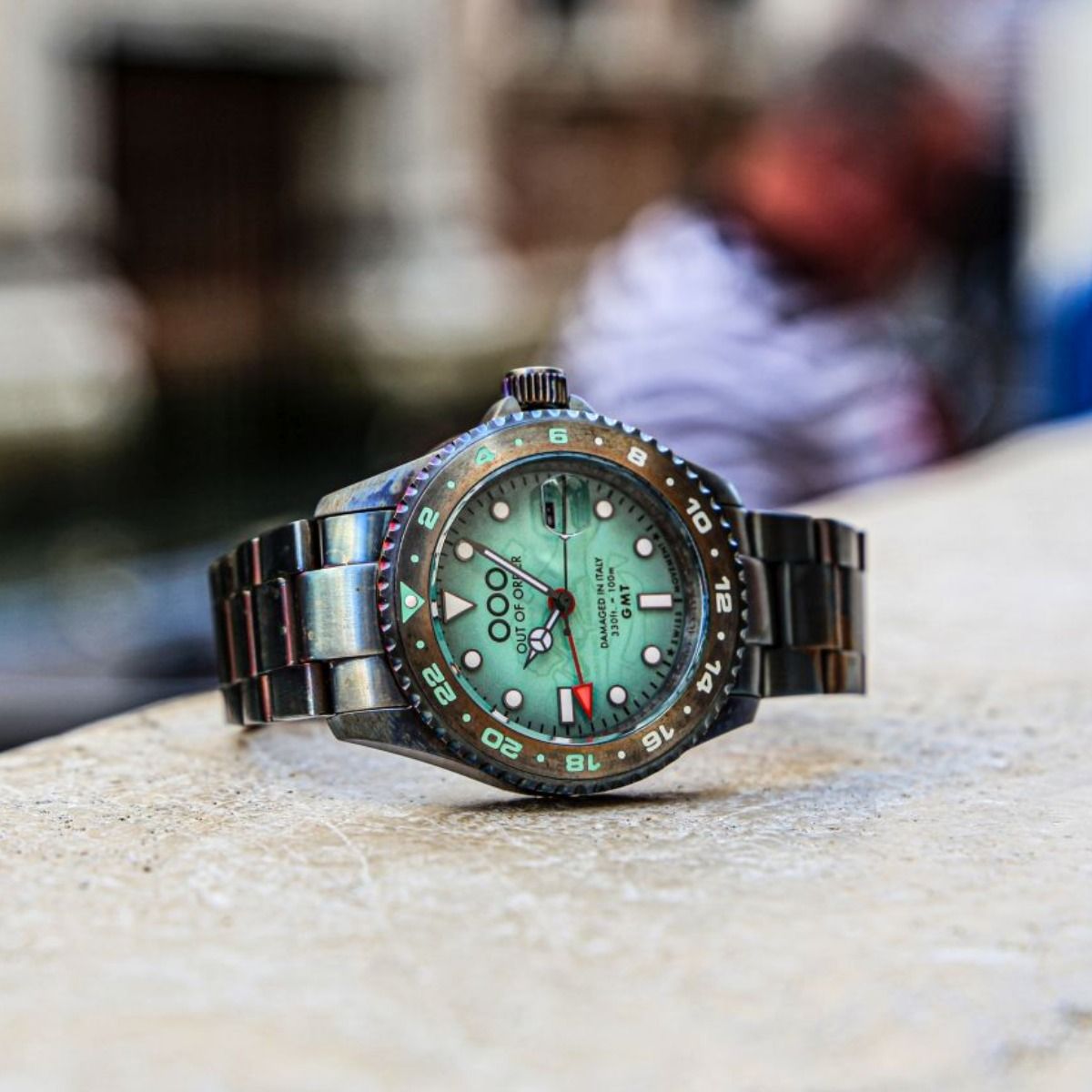 Hodinky Out Of Order Swiss GMT Venezia
