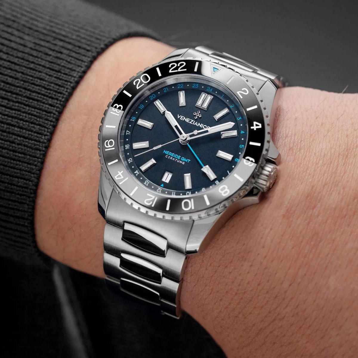 Hodinky Venezianico Nereide GMT Ceratung™