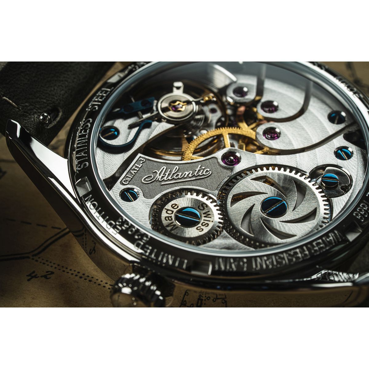 Hodinky Atlantic Worldmaster 135 Year Anniversary Limited Edition Manufacture SET