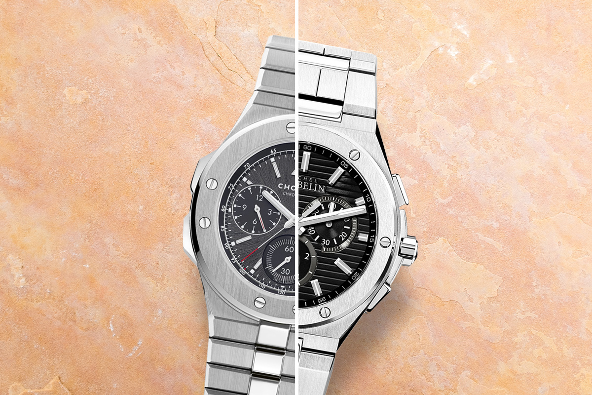Michel Herbelin Cap Camarat Chronograph pánské hodinky vs Chopard Alpine Eagle XL Chrono alternative