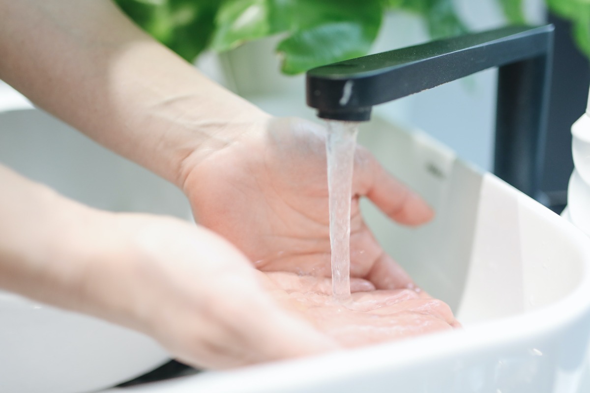 Hygiena zápěstí Mytí rukou