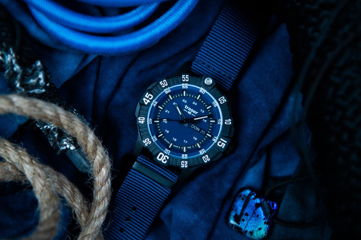 Pánské hodinky Traser P99 Q Tactical Blue