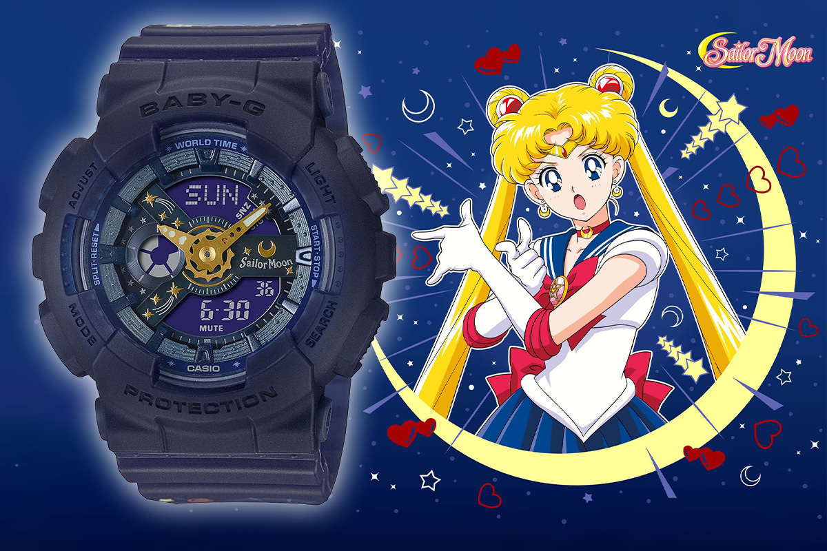 Hodinky Baby-G Sailor Moon BA-110XSM-2AER