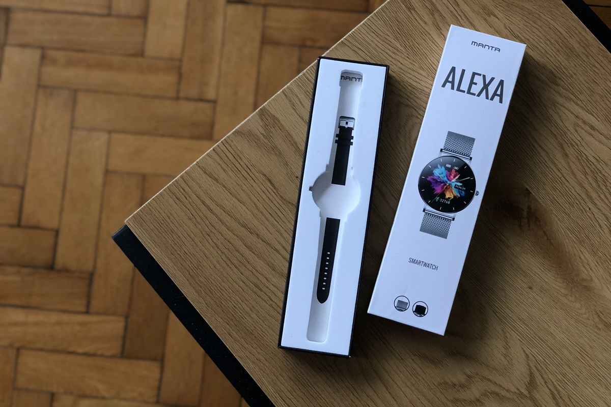 Krabička chytrých hodinek Manta Alexa