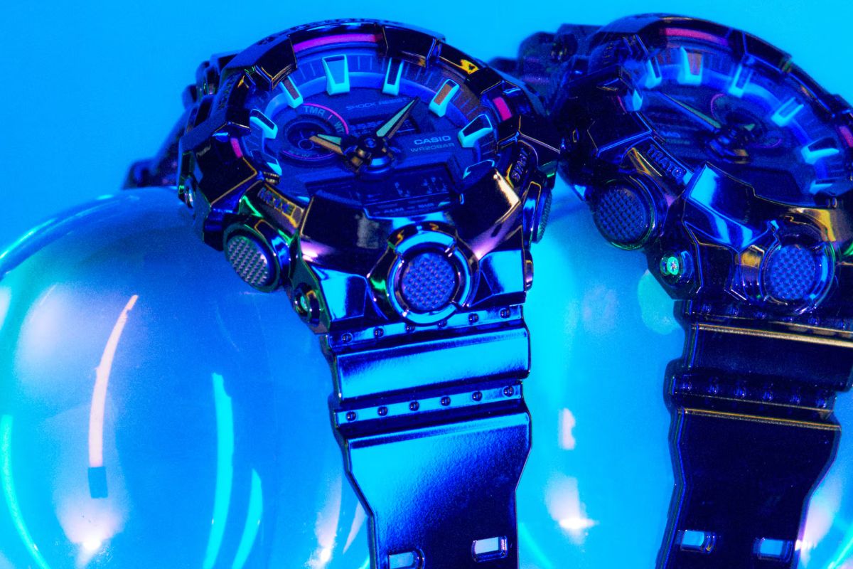 Virtuální duha - Casio G-Shock