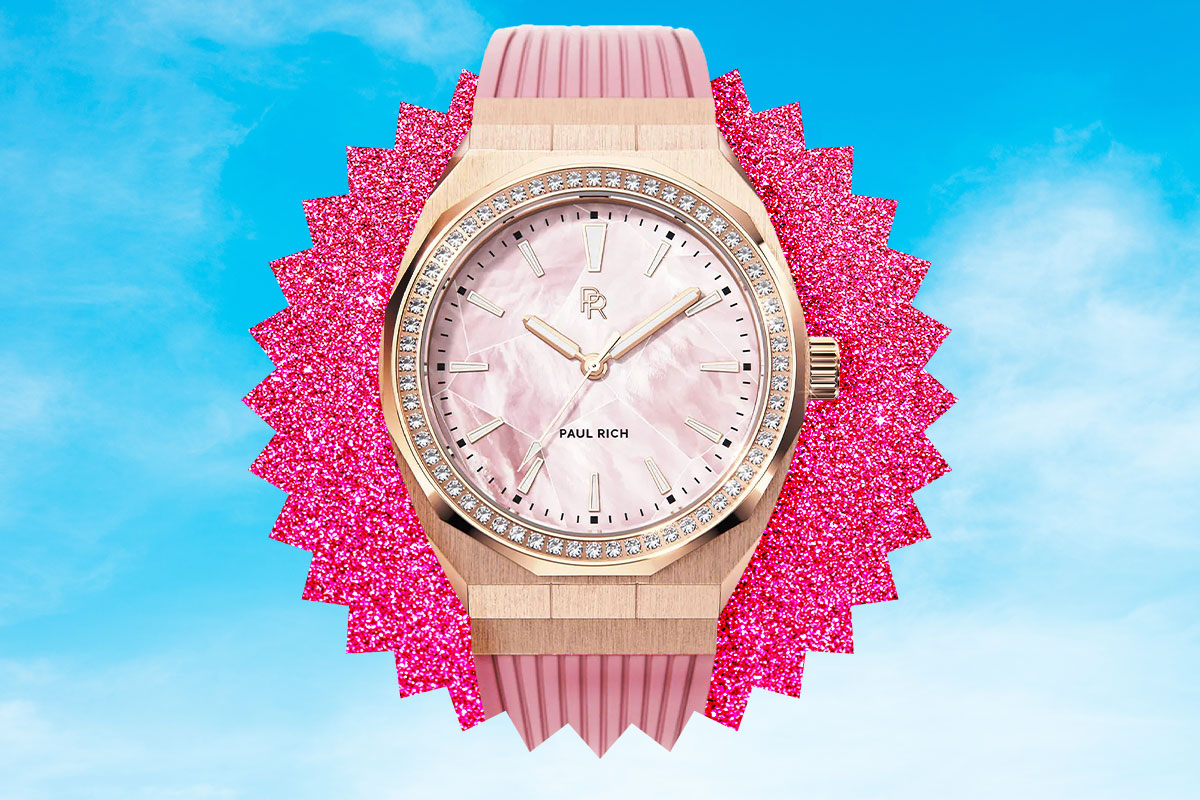 Dámské hodinky Paul Rich Heart of the Ocean Pink Rose Gold HE-MR38RGK