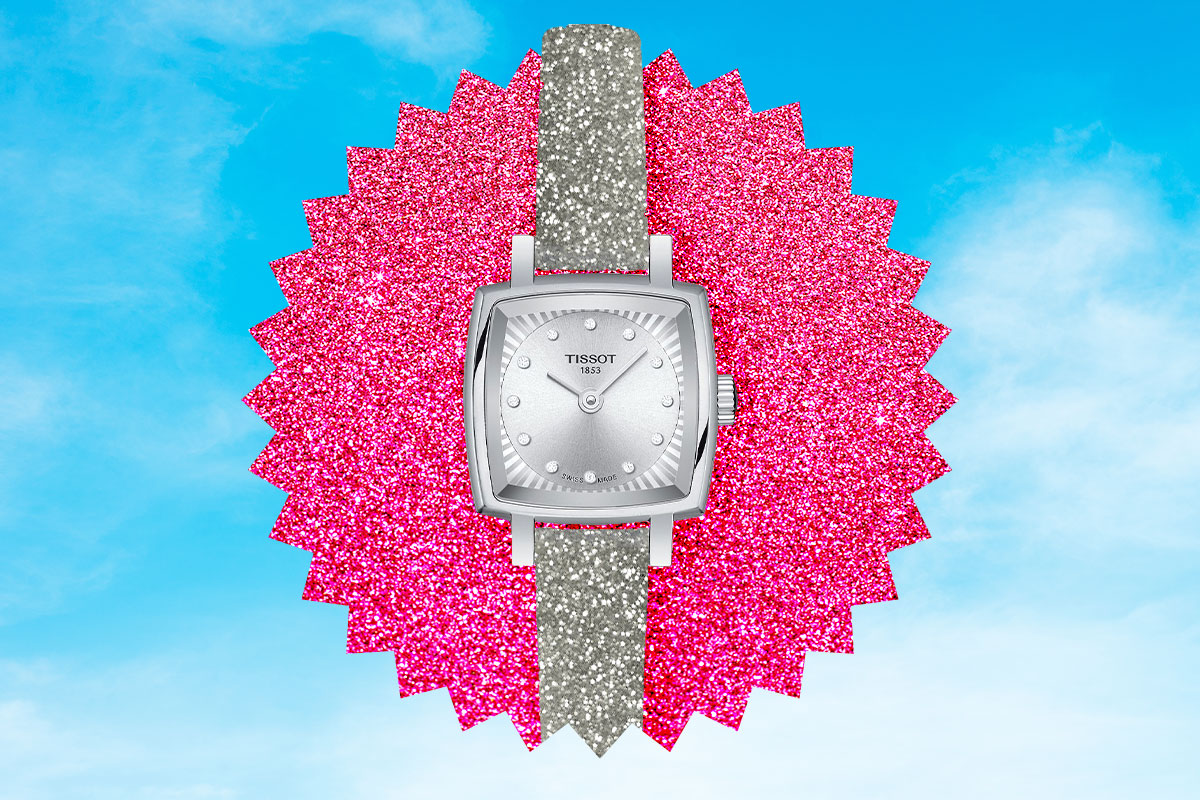 Dámské hodinky Tissot Lovely Square Festive KIT Diamonds T058.109.17.036.02