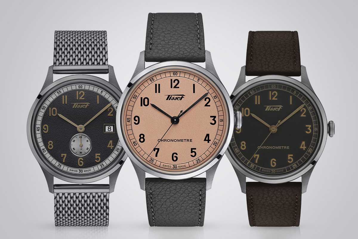3 modely tissot heritage
