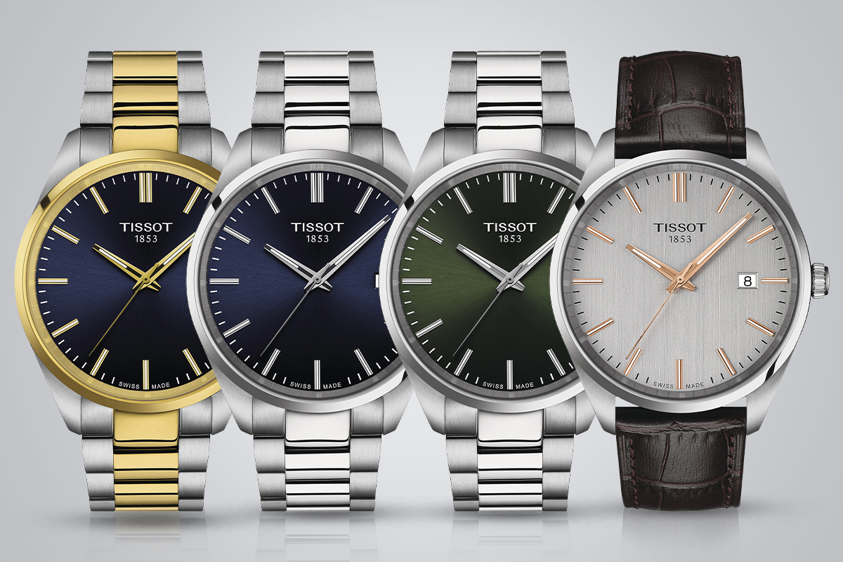 modely řady tissot pr100