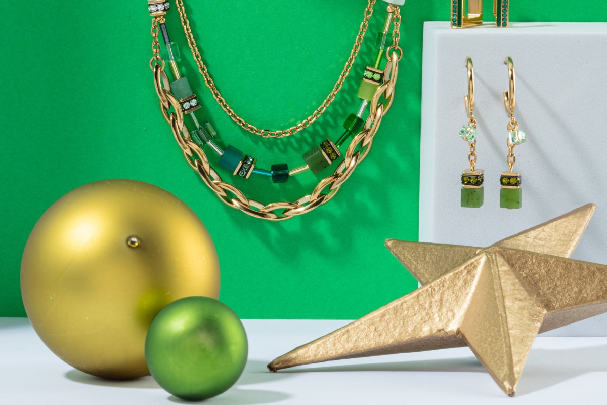 Vánoční cetka a hvězda a šperky Coeur de LIon