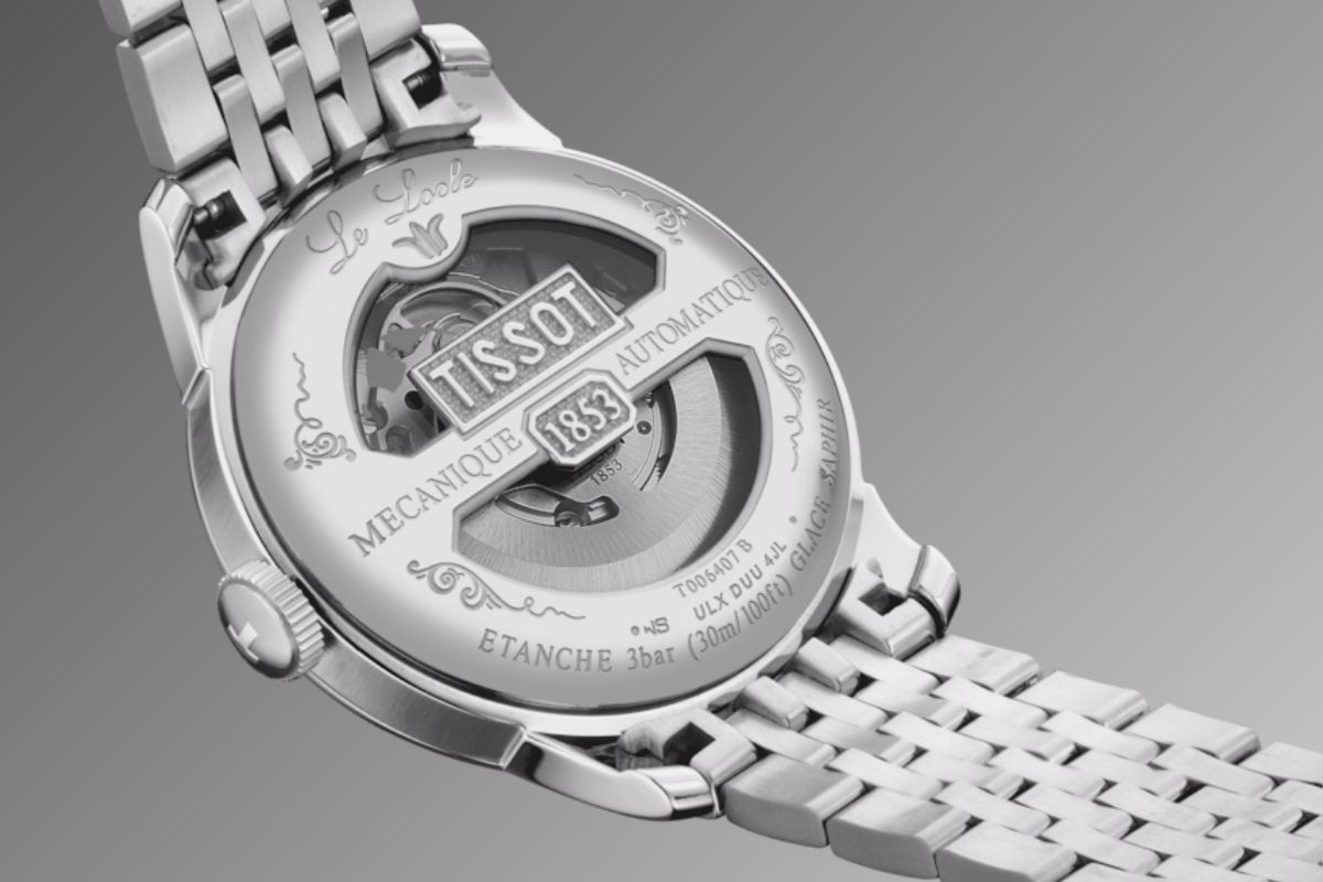Tissot Le Locle 20th Anniversary Edition Automatic Powermatic 80 decklid