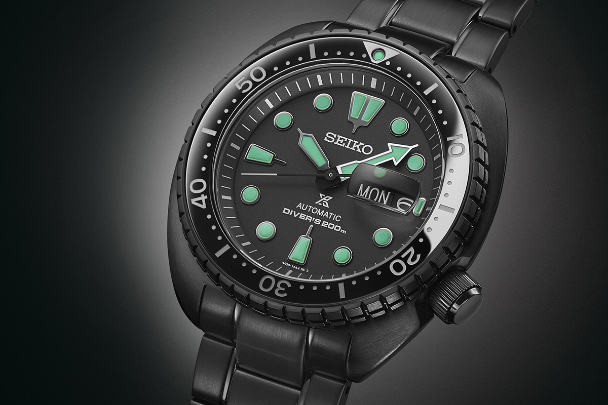Seiko Black Prospex
