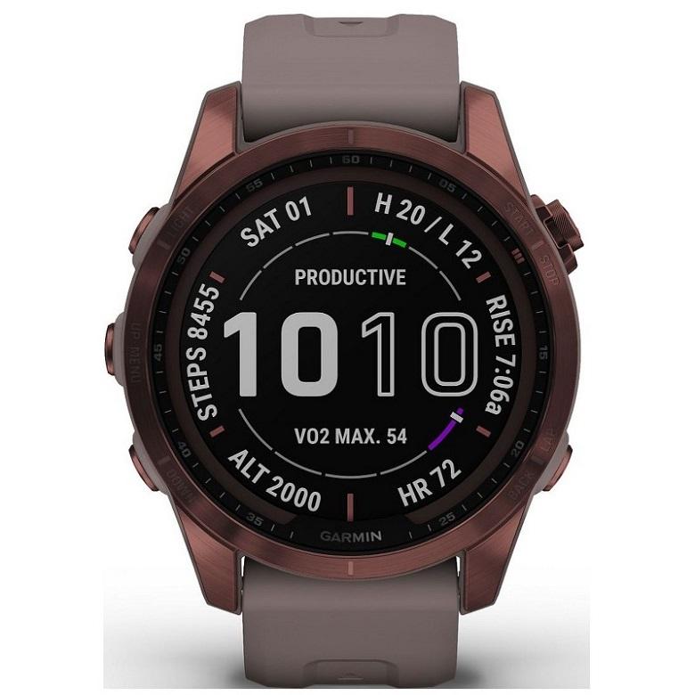 Chytré hodinky Garmin Fenix 7S Sapphire Solar