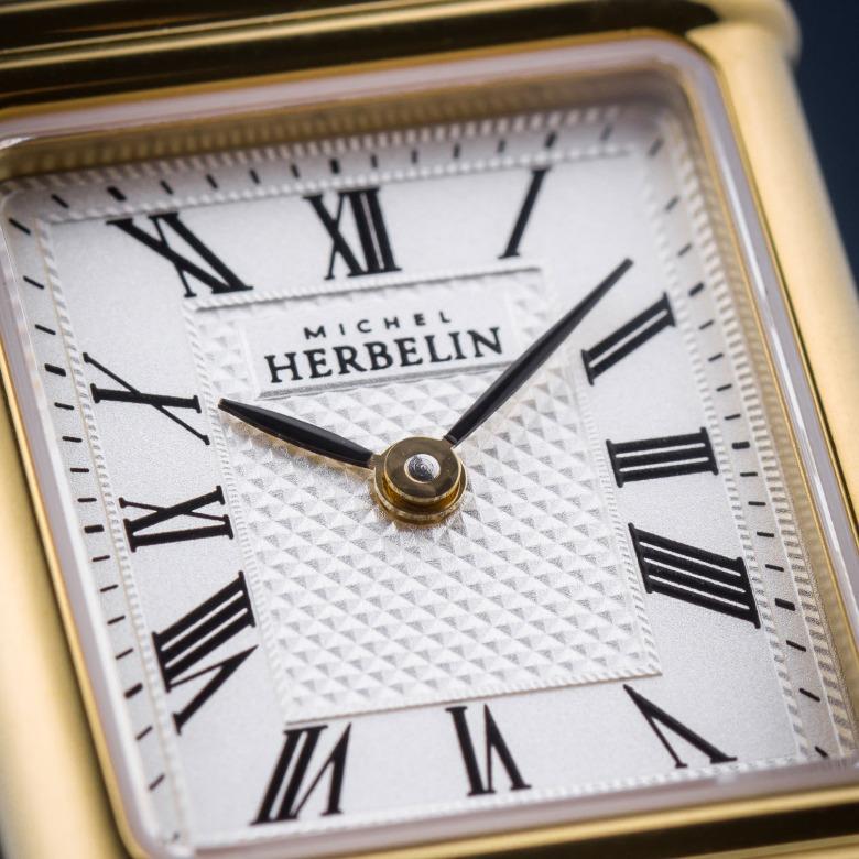 Hodinky Herbelin Art Deco 17478-P08B2P - safírové sklo