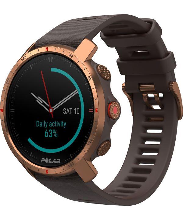 Chytré hodinky Polar Grit X Pro Brown/Copper M/L