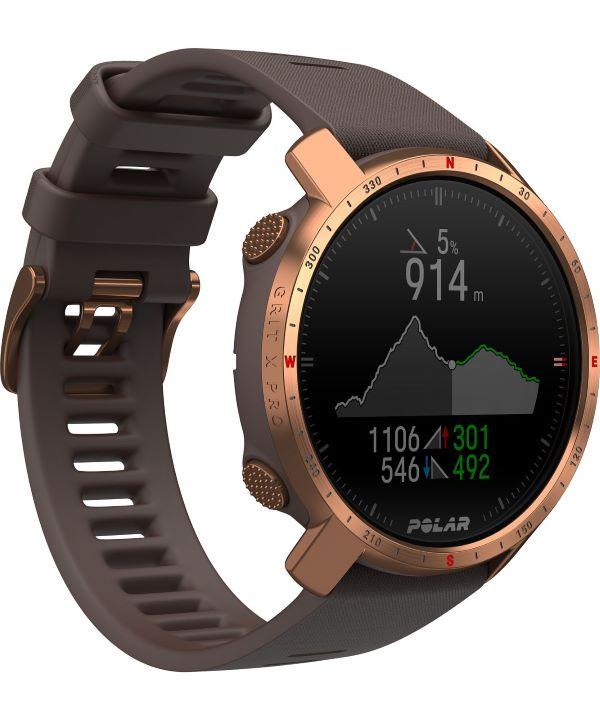 Chytré hodinky Polar Grit X Pro Brown/Copper M/L 725882058702