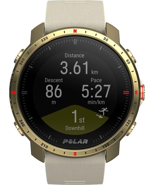 Chytré hodinky Polar Grit X Pro champagne-gold S/L