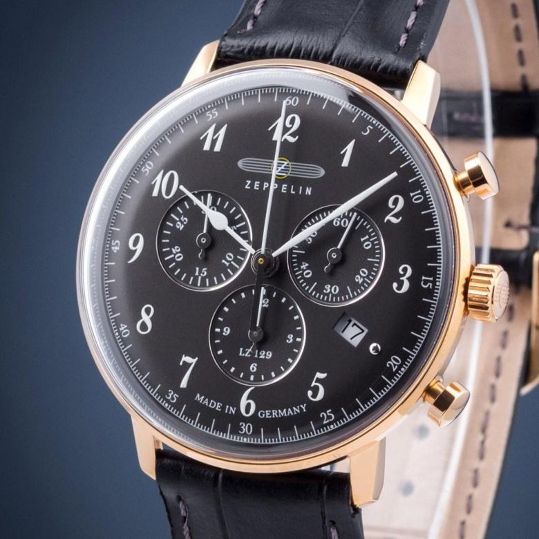 Zegarek Zeppelin 7084-2 - Tarcza