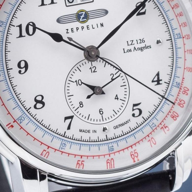 Zegarek Zeppelin 8644-1 - duální čas