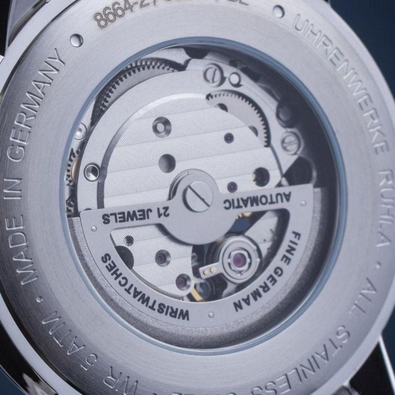 Zegarek Zeppelin 8664-2 - Transparentny dekiel