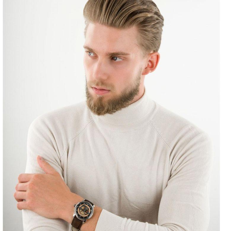 Zegarek Zeppelin 8664-5 - Kolekcja New Captain's Line 